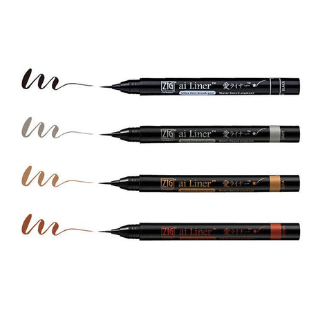 Ai Liner Ultra Fine Tip Brush Pen / Kuretake - bungu