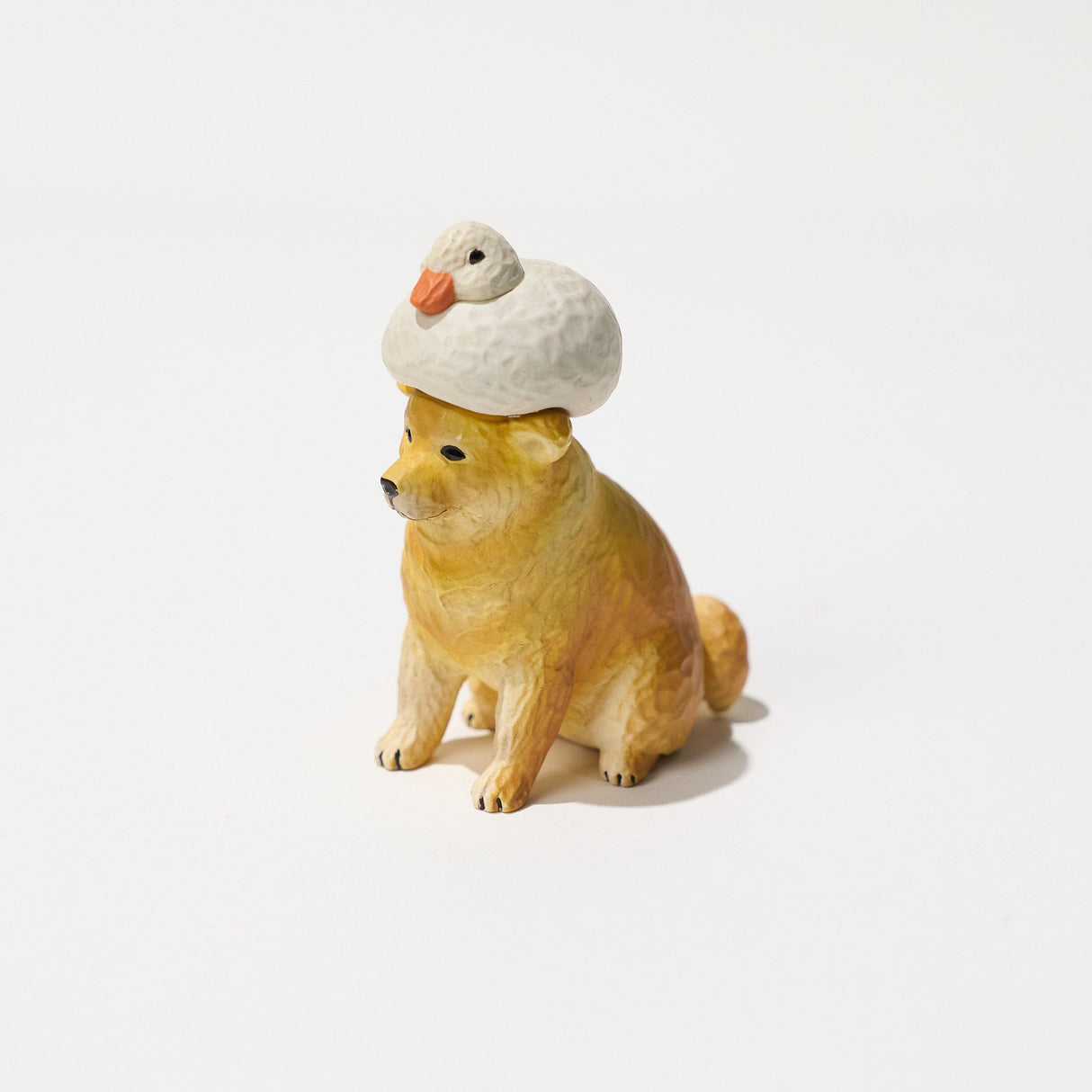 Akane Carved Duck & Dog Gacha Capsule - bungu