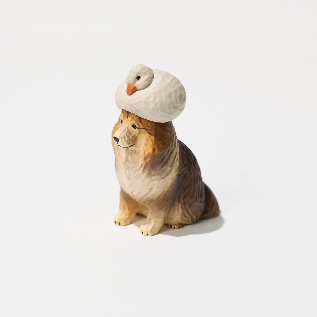 Akane Carved Duck & Dog Gacha Capsule - bungu