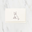 Alex the Dog Card / Letterpress Letters - bungu