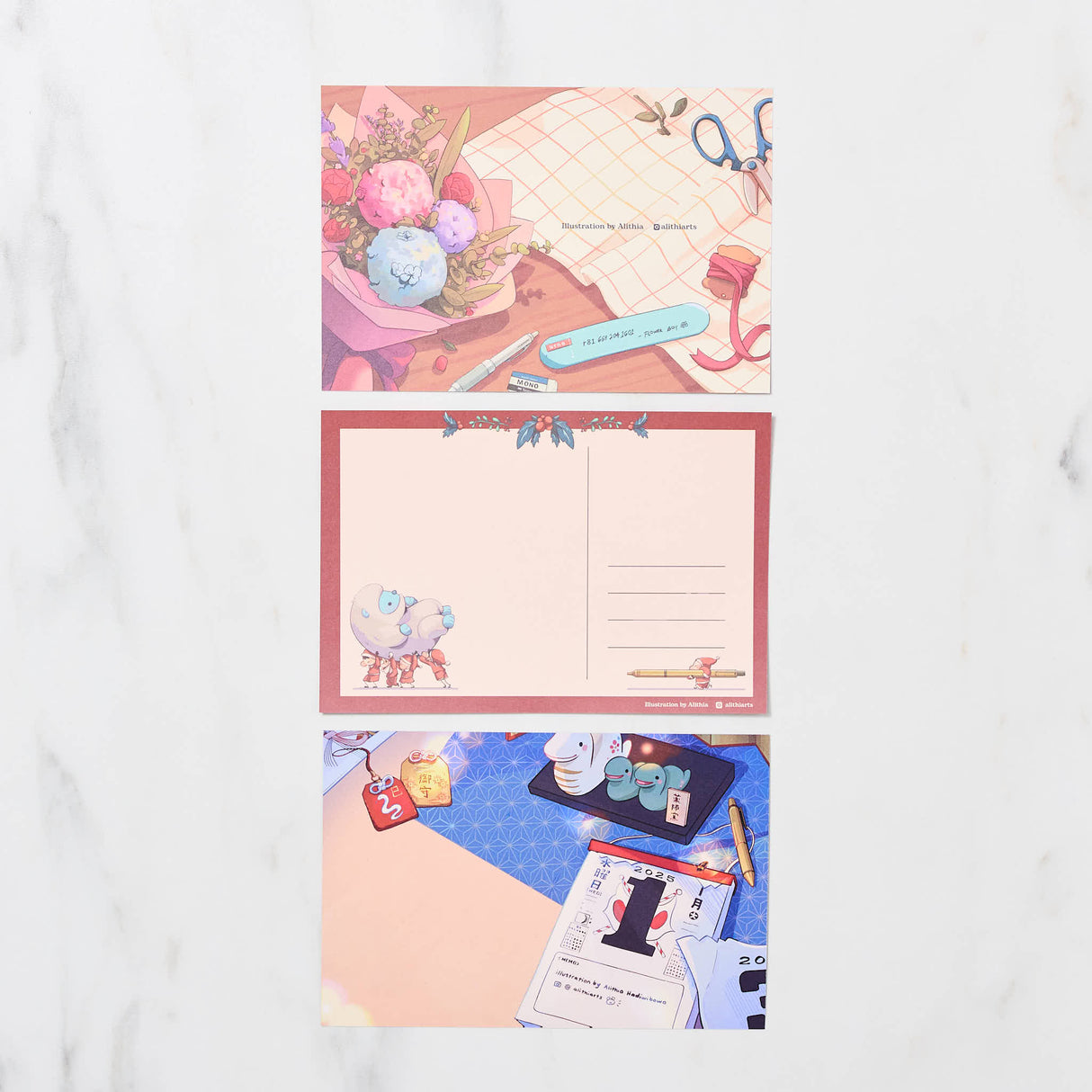 Alithia's Postcard Bundle / bungu - bungu