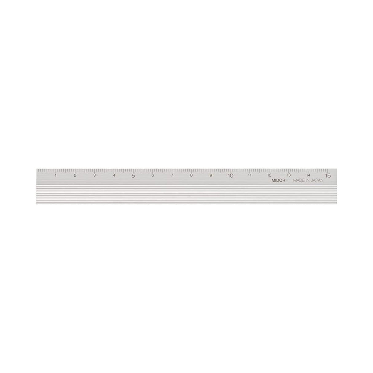 Aluminium Ruler 15cm / Midori DESIGNPHIL - bungu