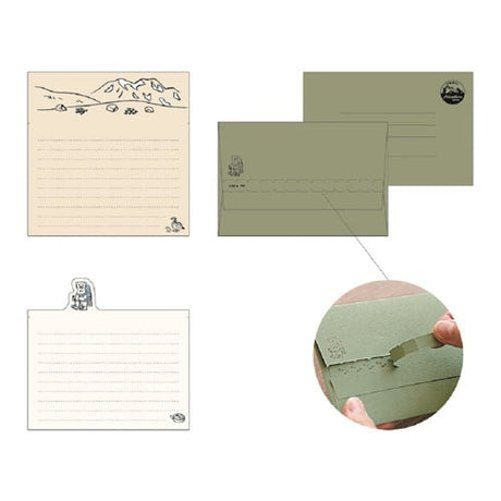 Animal Adventure Club Letter Set / RYU - RYU - bungu