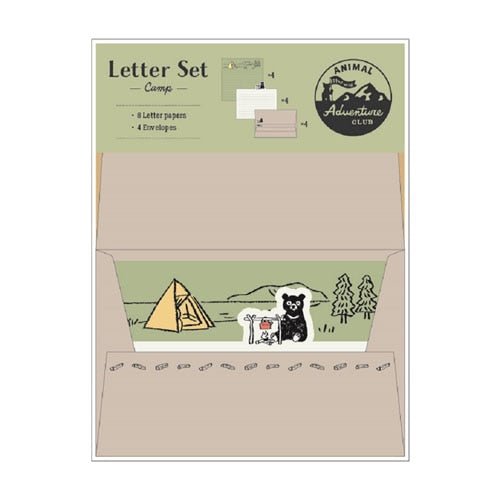 Animal Adventure Club Letter Set / RYU - RYU - bungu
