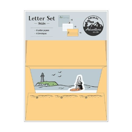 Animal Adventure Club Letter Set / RYU - RYU - bungu