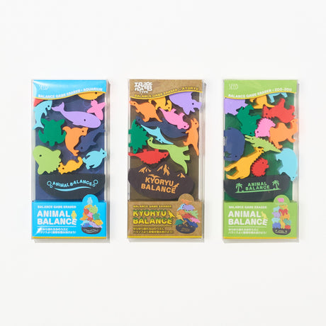 Animal Balance Eraser Toy / SEED - bungu