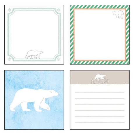 Animal Series Square Memo Pad / GreenFlash - bungu