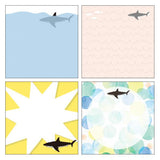 Animal Series Square Memo Pad / GreenFlash - bungu
