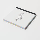 Animal Series Square Memo Pad / GreenFlash - bungu