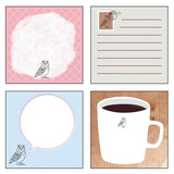 Animal Series Square Memo Pad / GreenFlash - bungu