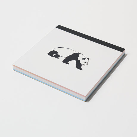 Animal Series Square Memo Pad / GreenFlash - bungu