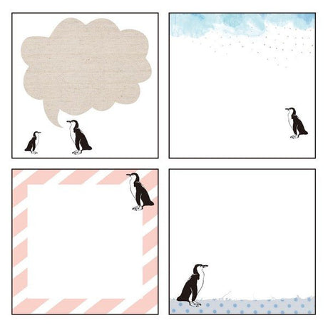 Animal Series Square Memo Pad / GreenFlash - bungu
