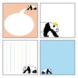 Animal Series Square Memo Pad / GreenFlash - bungu