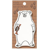 Animal Sticky Notes Cat Bear / Gakken Sta:Ful - bungu