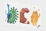 Art Touch anriartwork Postcards / TOUCH & FLOW