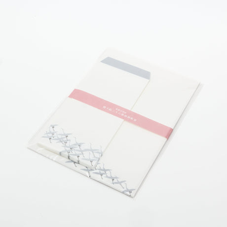 Anthology with Cranes and Thirty - Six Immortal Poets Letter Set / Benrido - bungu