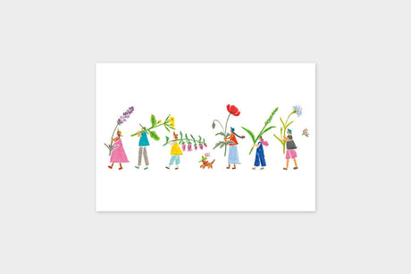 Art Touch Aiko Poole Postcards / TOUCH & FLOW - bungu
