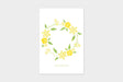 Art Touch Asako Yoshinaka Seasonal Wreath Postcards / TOUCH & FLOW - bungu