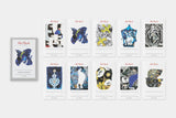 Art Touch Kanae Kouno Ex Libris Bookplates / TOUCH & FLOW - bungu