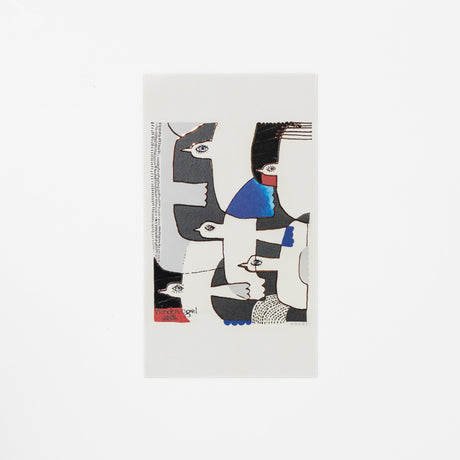 Art Touch Kanae Kouno Postcard CW Print / TOUCH & FLOW - bungu