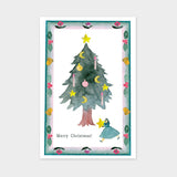 Art Touch kin.iro.hitode X'mas Merry Christmas! Postcard / TOUCH & FLOW - bungu