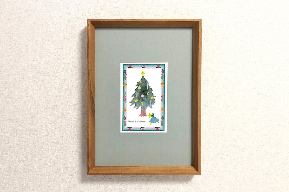 Art Touch kin.iro.hitode X'mas Merry Christmas! Postcard / TOUCH & FLOW - bungu