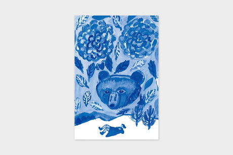 Art Touch Lioncider Floral Pattern Postcards / TOUCH & FLOW - bungu