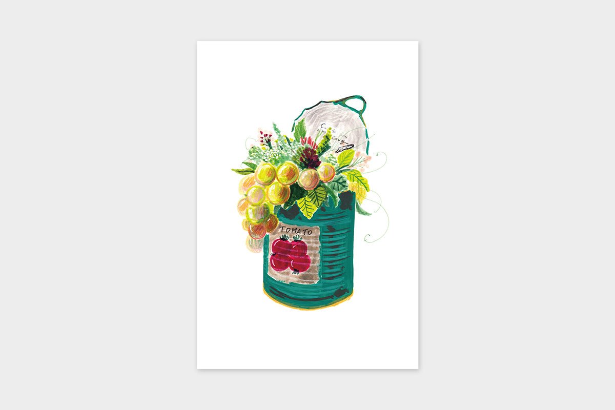 Art Touch MARU Floral Pattern Postcards / TOUCH & FLOW - bungu