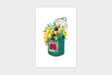 Art Touch MARU Floral Pattern Postcards / TOUCH & FLOW - bungu