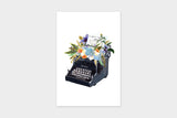 Art Touch MARU Floral Pattern Postcards / TOUCH & FLOW - bungu