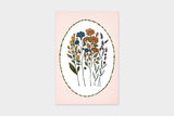 Art Touch pampeliska Floral Pattern Postcards / TOUCH & FLOW - bungu