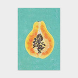 Art Touch Postcard Yuko Kurihara Floral Pattern / TOUCH & FLOW - bungu
