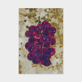 Art Touch Postcard Yuko Kurihara Floral Pattern / TOUCH & FLOW - bungu