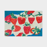 Art Touch Postcard Yuko Kurihara Floral Pattern / TOUCH & FLOW - bungu