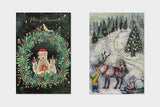 Art Touch Rumi Kawagoe Christmas Postcards / TOUCH & FLOW - bungu
