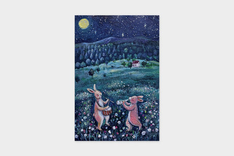 Art Touch Rumi Kawagoe Floral Pattern Postcards / TOUCH & FLOW - bungu