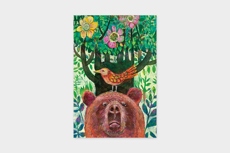 Art Touch Rumi Kawagoe Floral Pattern Postcards / TOUCH & FLOW - bungu