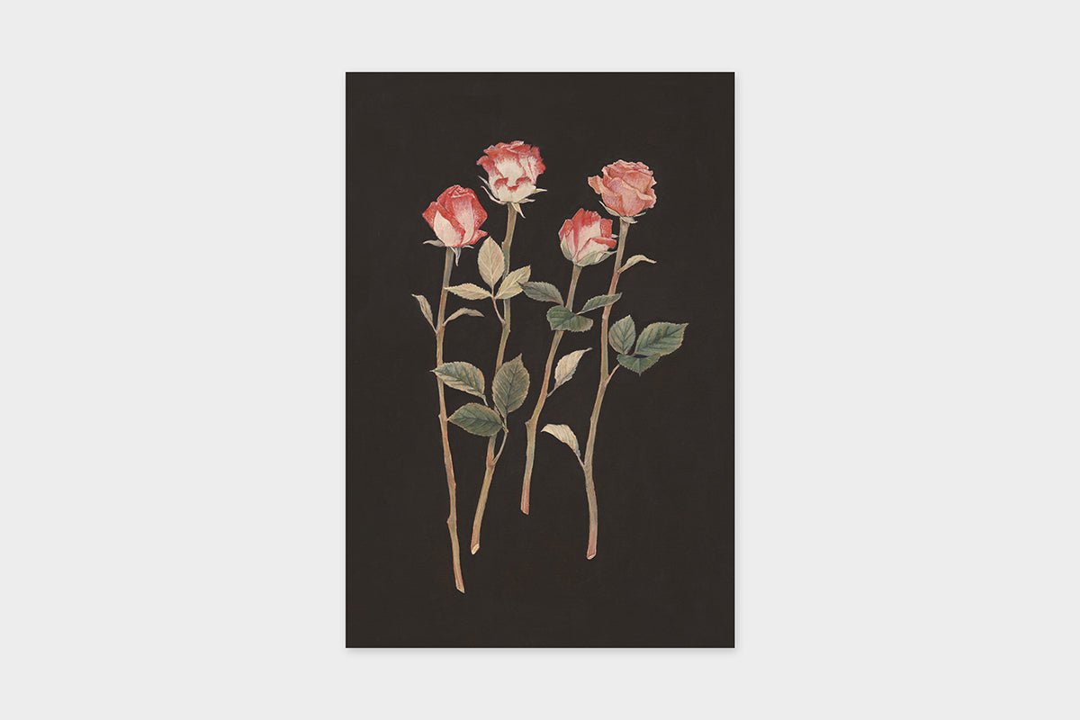 Art Touch Sasaki Megumi Floral Postcards / TOUCH & FLOW - bungu