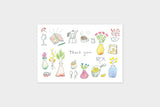 Art Touch Shoko Sakuma Postcards / TOUCH & FLOW - bungu