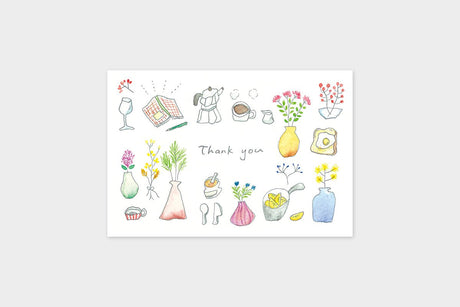 Art Touch Shoko Sakuma Postcards / TOUCH & FLOW - bungu