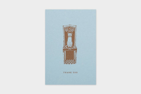 Art Touch Tamane Iwata Letterpress Postcard / TOUCH & FLOW - bungu