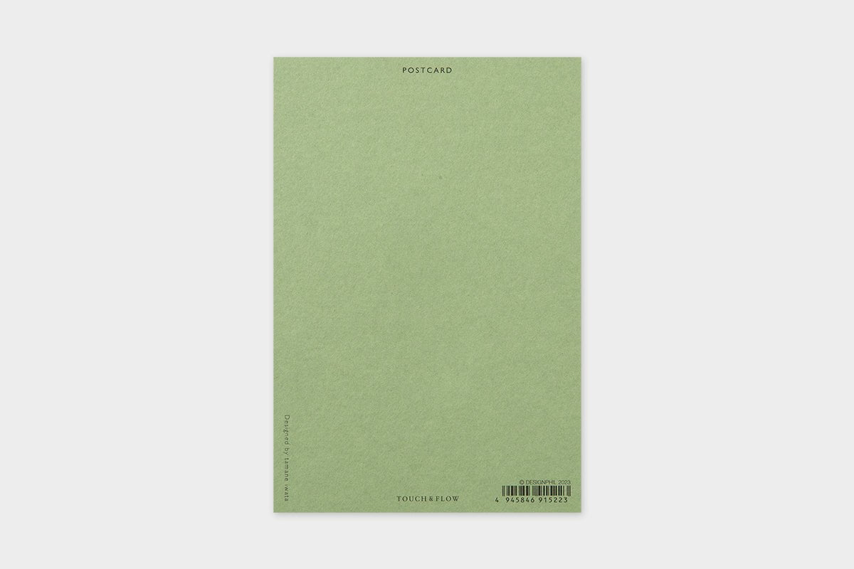 Art Touch Tamane Iwata Letterpress Postcard / TOUCH & FLOW - bungu