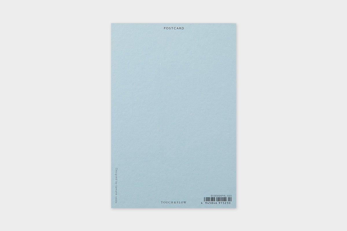Art Touch Tamane Iwata Letterpress Postcard / TOUCH & FLOW - bungu
