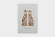 Art Touch Tamane Iwata Letterpress Postcard / TOUCH & FLOW - bungu