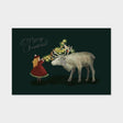 Art Touch tera X'mas Reindeer Postcard / TOUCH & FLOW - bungu