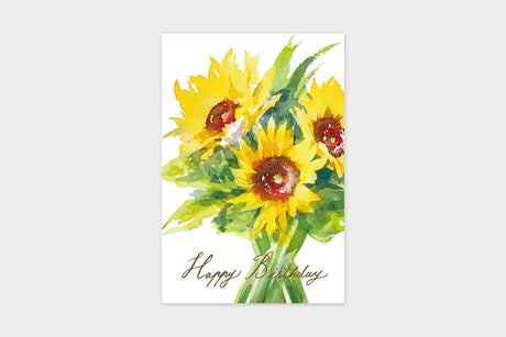 Art Touch Yachiyo Sekino Floral Postcards / TOUCH & FLOW - bungu
