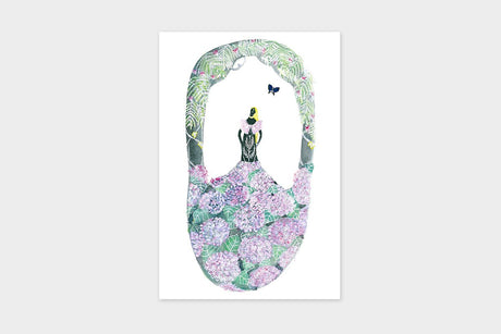 Art Touch Yukiko Moriyama Postcard / TOUCH & FLOW - bungu