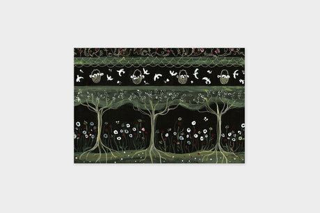 Art Touch Yukiko Moriyama Postcard / TOUCH & FLOW - bungu