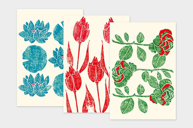 Art Touch Yukiko Moriyama Postcard / TOUCH & FLOW - bungu