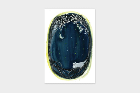 Art Touch Yukiko Moriyama Postcard / TOUCH & FLOW - bungu